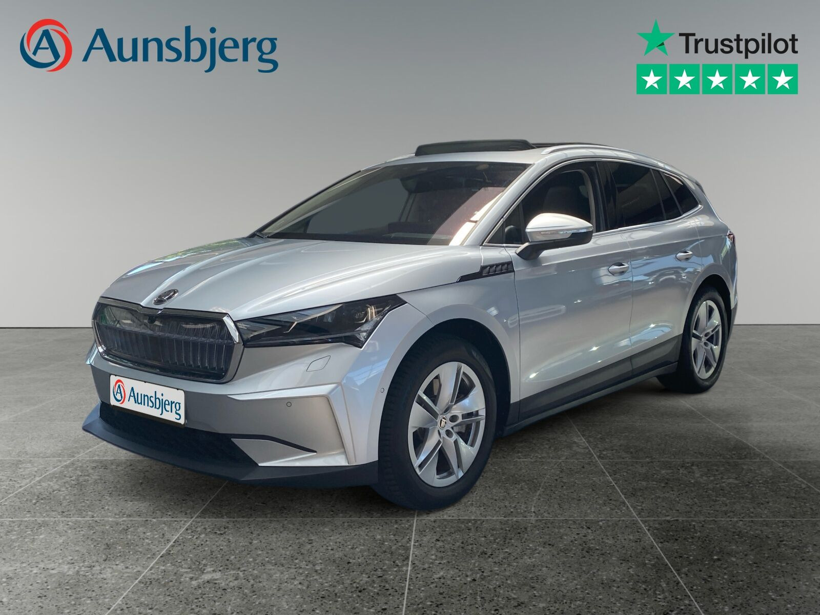 Sølv Skoda Enyaq fra 2023