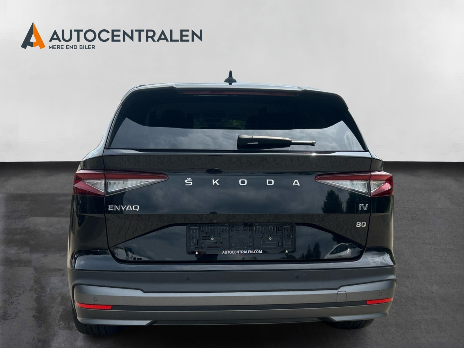 Sort Skoda Enyaq fra 2021