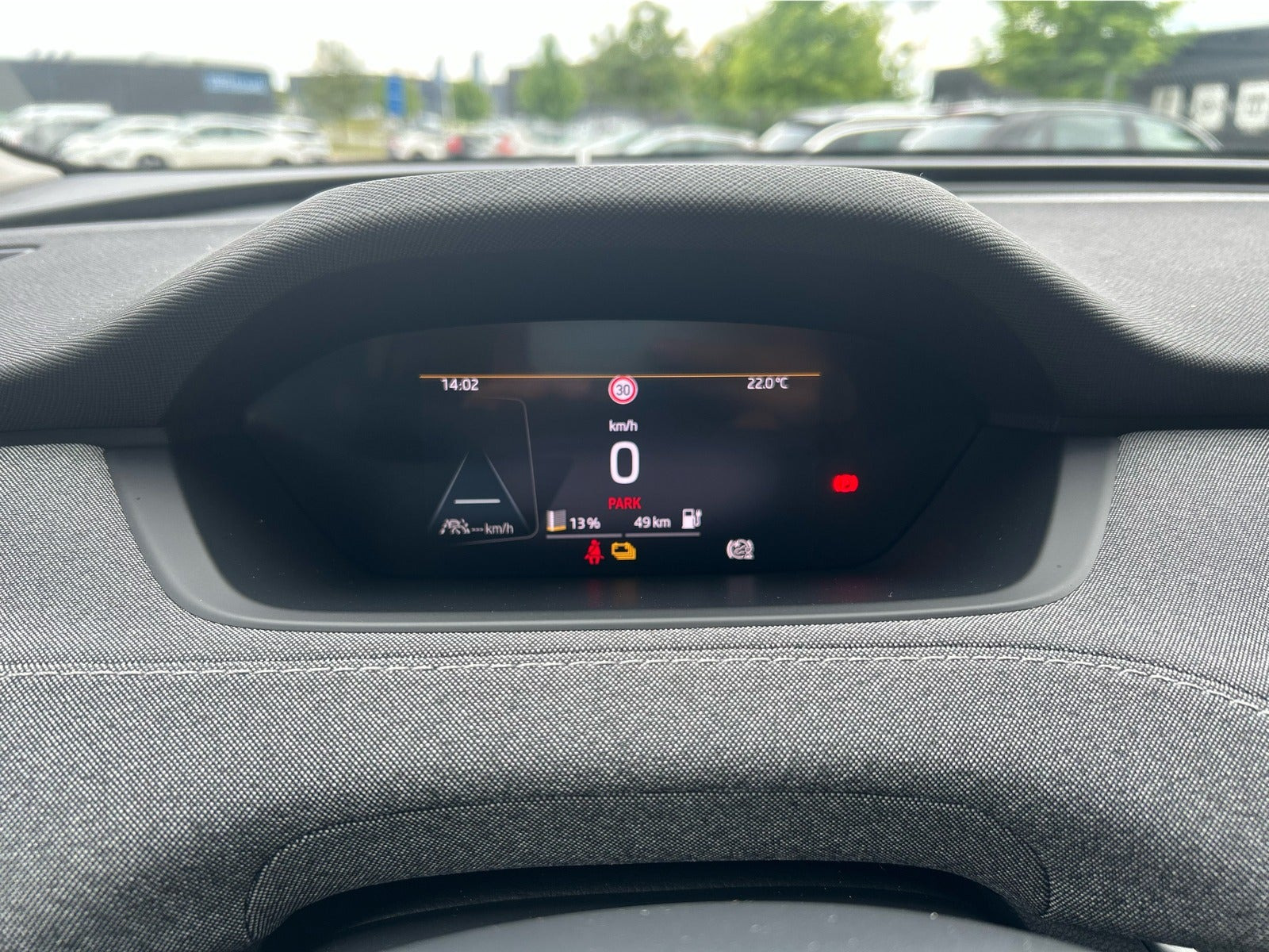 Sort Skoda Enyaq fra 2021