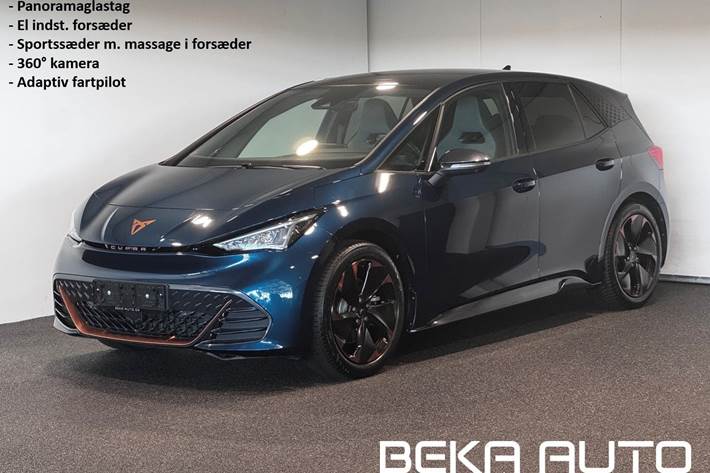 Blå Cupra Born fra 2024