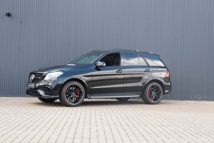 Sort Mercedes GLE63 fra 2018