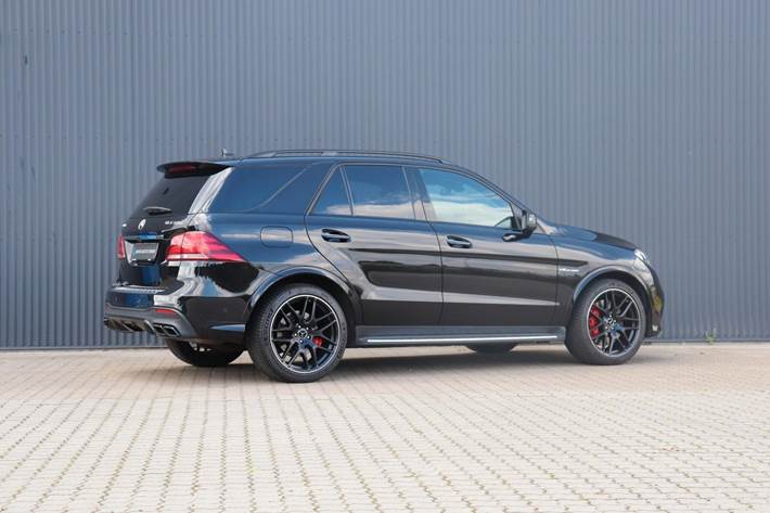 Sort Mercedes GLE63 fra 2018