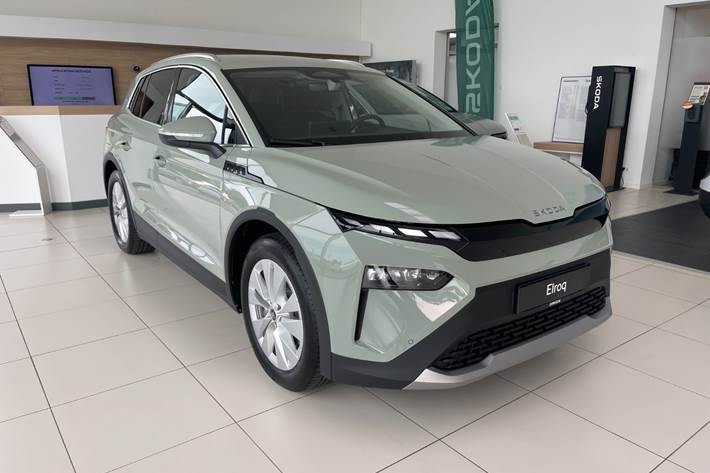 Grøn Skoda Elroq fra 2027