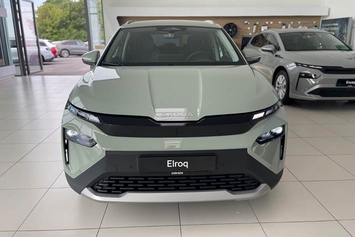 Grøn Skoda Elroq fra 2027