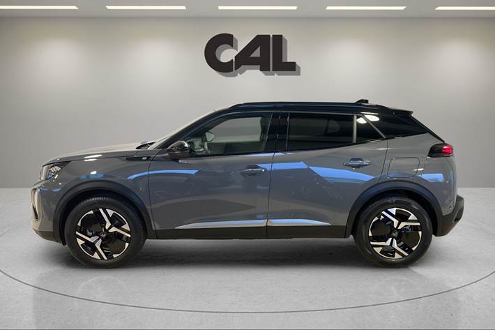 Grå Peugeot e-2008 fra 2025