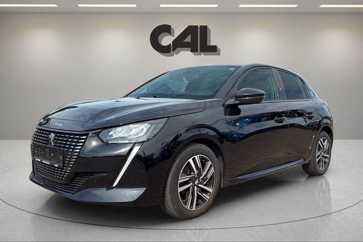 Sort Peugeot 208 fra 2021