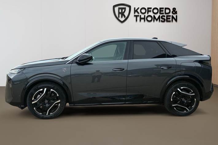 Grå Peugeot e-3008 fra 2025