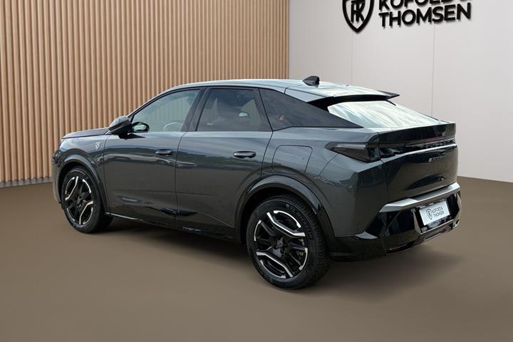 Grå Peugeot e-3008 fra 2025