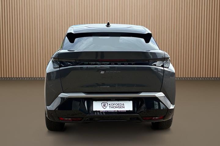 Grå Peugeot e-3008 fra 2025
