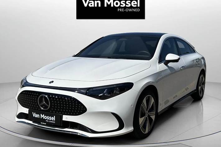 Hvid Mercedes CLA250+ fra 2025