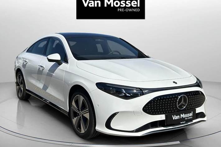 Hvid Mercedes CLA250+ fra 2025