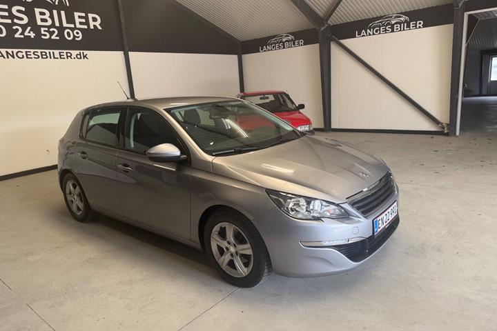 Sølv Peugeot 308 fra 2013