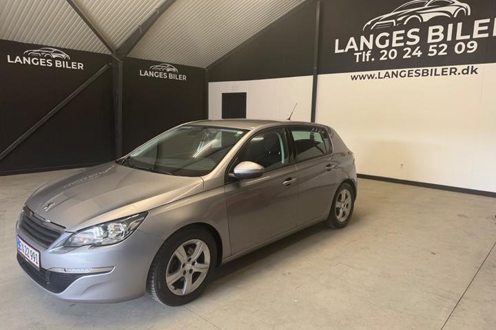Sølv Peugeot 308 fra 2013