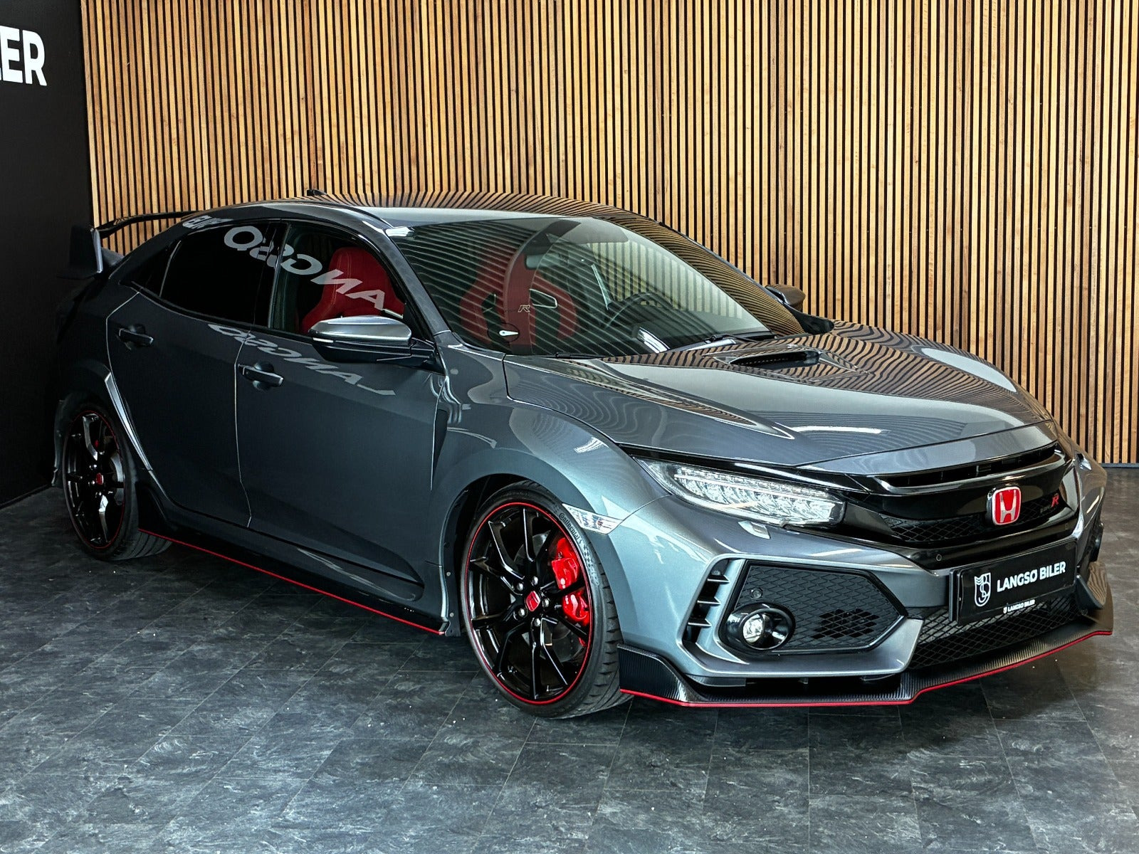 Grå Honda Civic fra 2017
