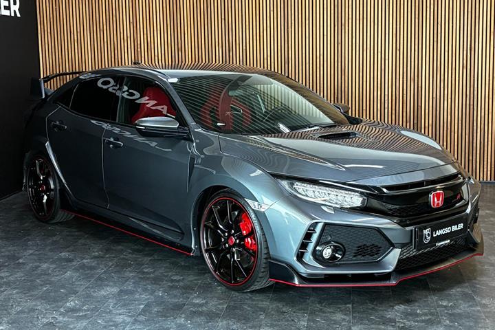 Grå Honda Civic fra 2017