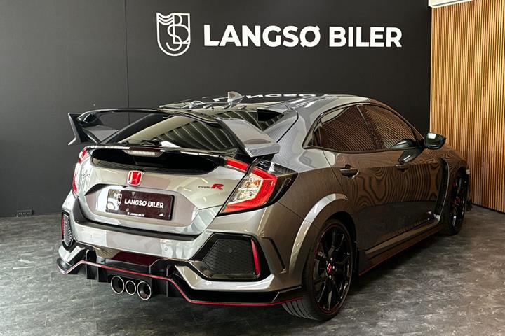 Grå Honda Civic fra 2017