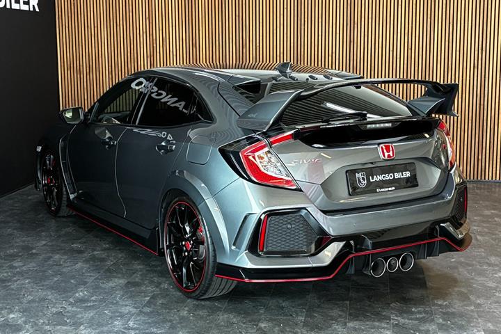 Grå Honda Civic fra 2017