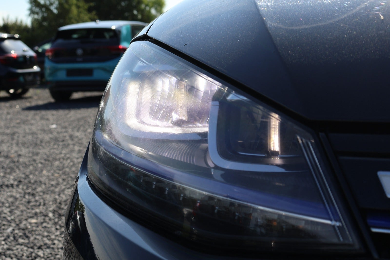 Sort VW e-Golf VII fra 2017