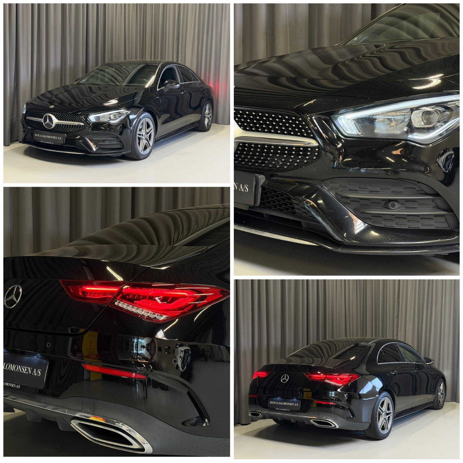 Sort Mercedes CLA200 d fra 2020