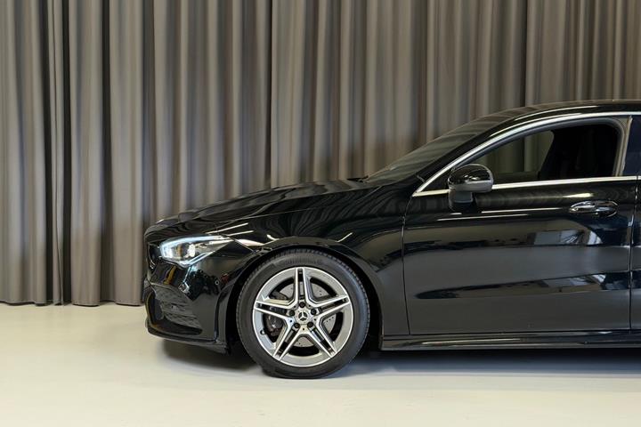 Sort Mercedes CLA200 d fra 2020