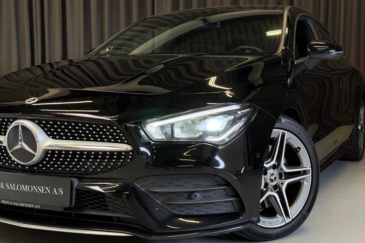 Sort Mercedes CLA200 d fra 2020