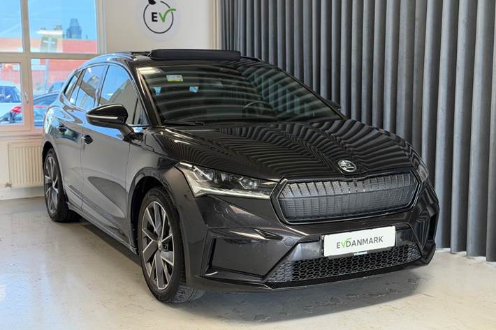 Sort Skoda Enyaq fra 2021