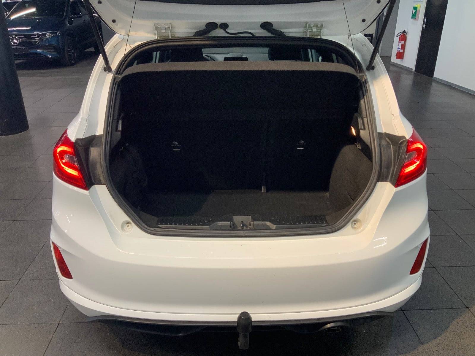 Hvid Ford Fiesta fra 2018