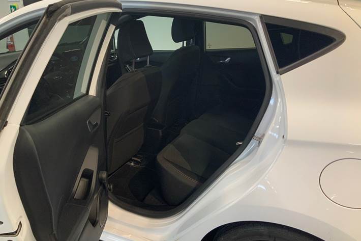 Hvid Ford Fiesta fra 2018