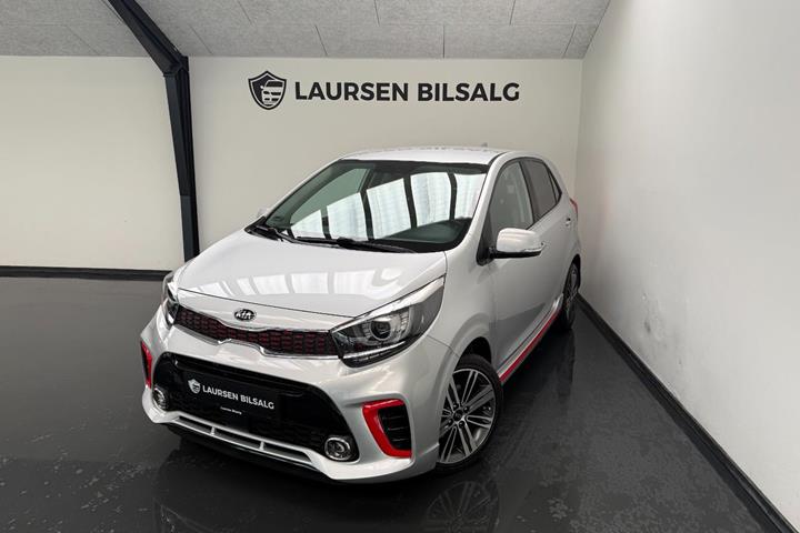 Grå Kia Picanto fra 2019 set udefra