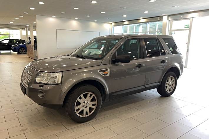 Gul Land Rover Freelander 2 fra 2007