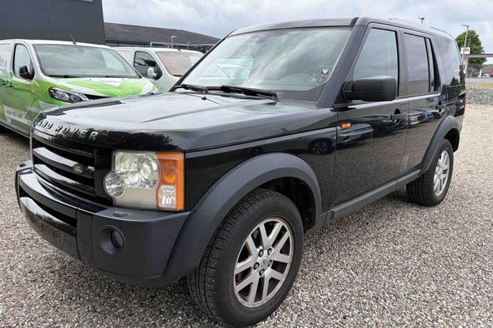 Gul Land Rover Discovery 3 fra 2008