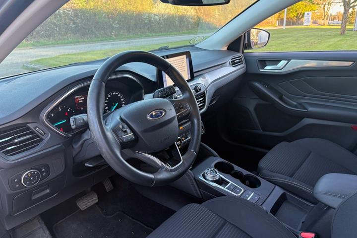 Sølv Ford Focus fra 2020
