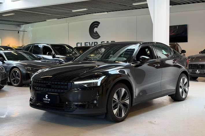Sort Polestar 2 fra 2024
