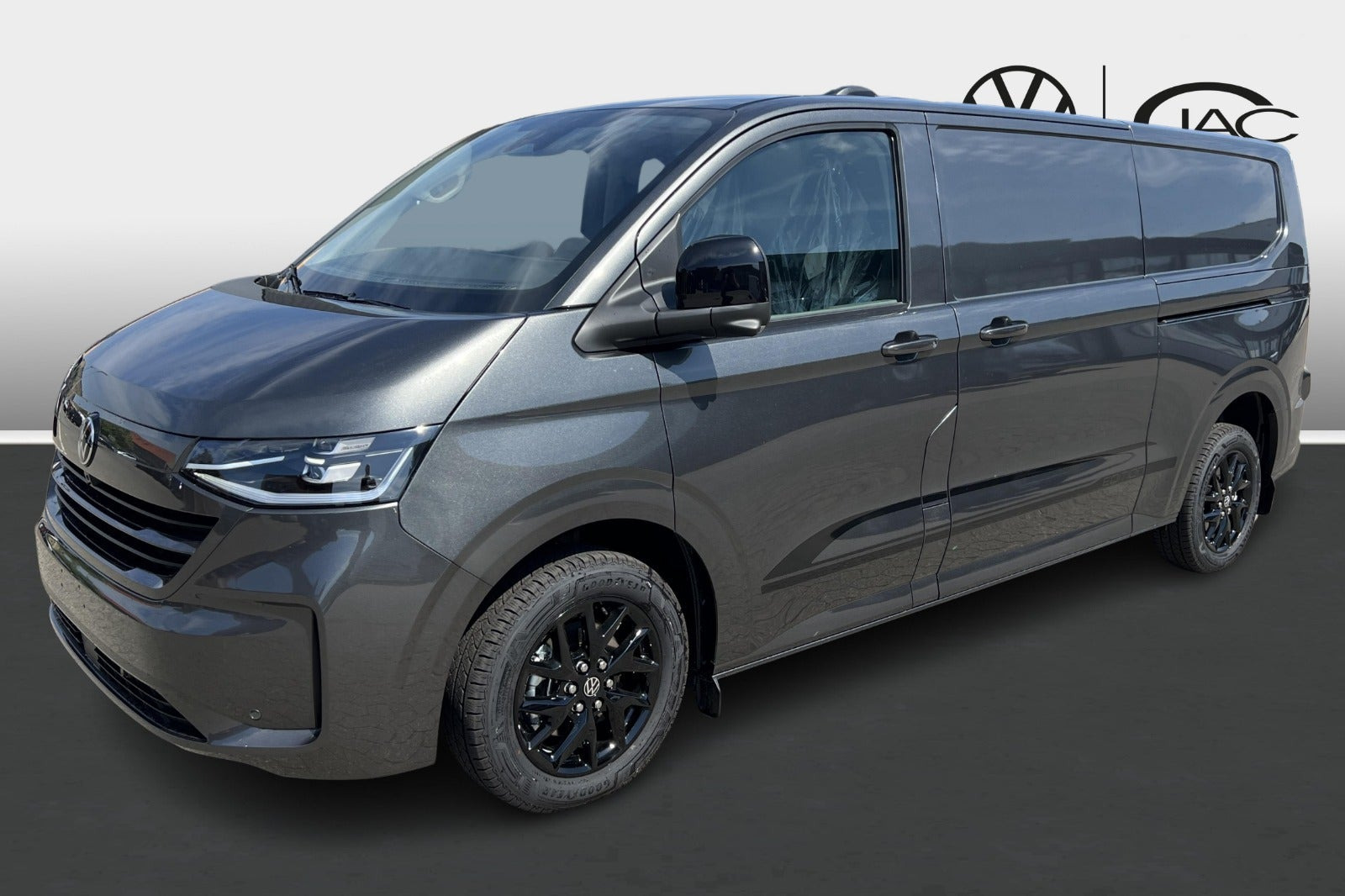 Grå VW e-Transporter fra 2026