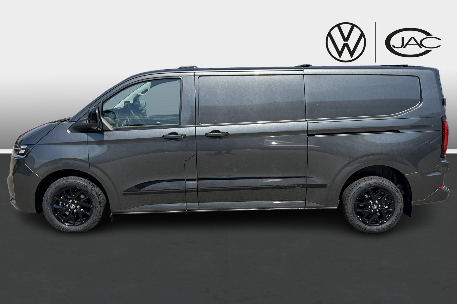 Grå VW e-Transporter fra 2026