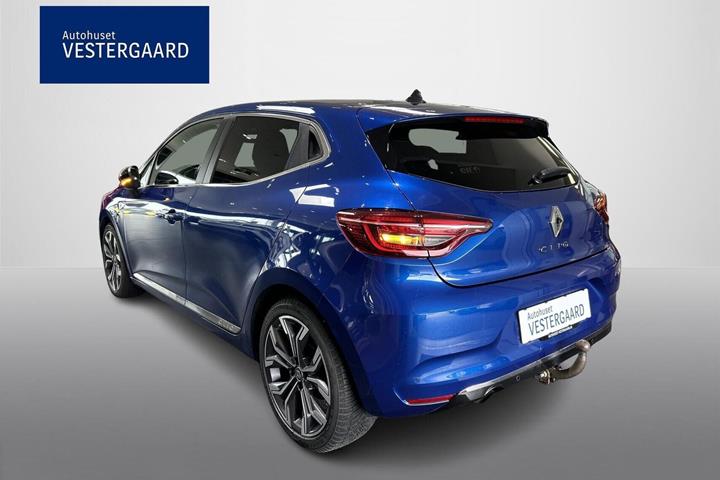 Blå Renault Clio V fra 2020