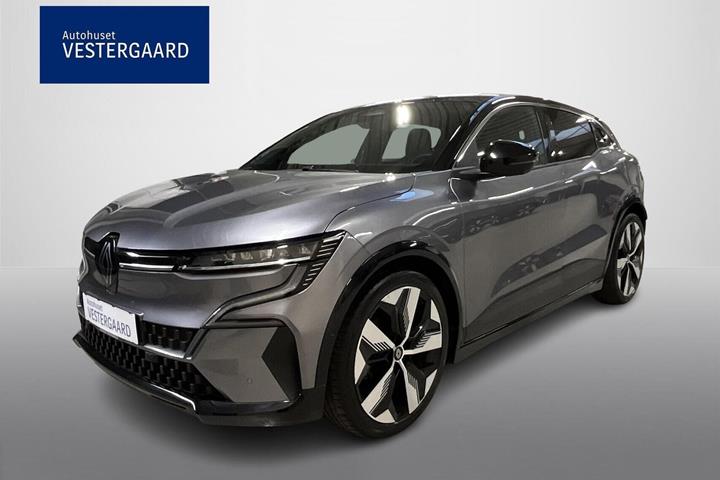 Grå Renault Megane E-Tech fra 2022 set udefra