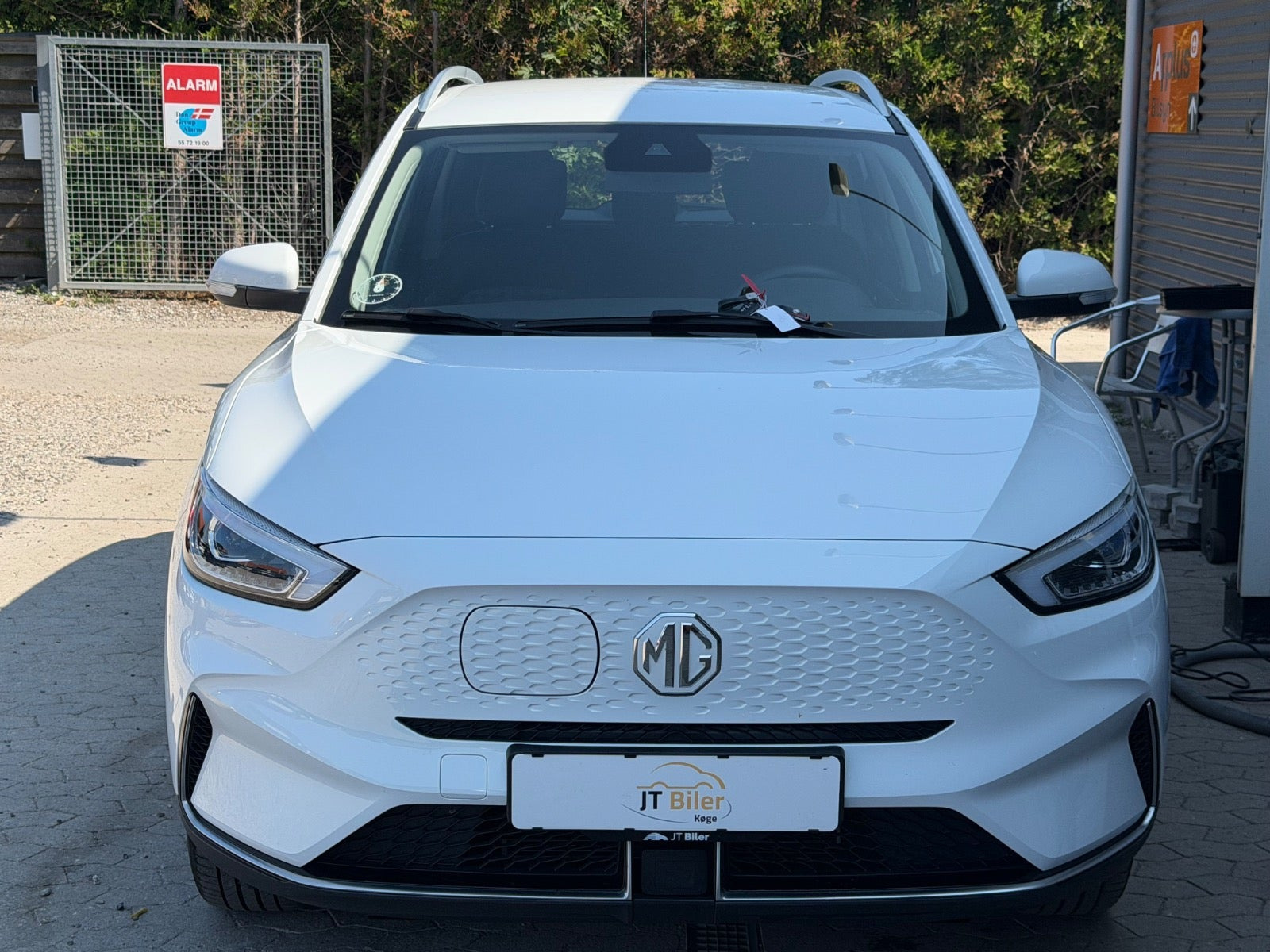 Hvid MG ZS fra 2022