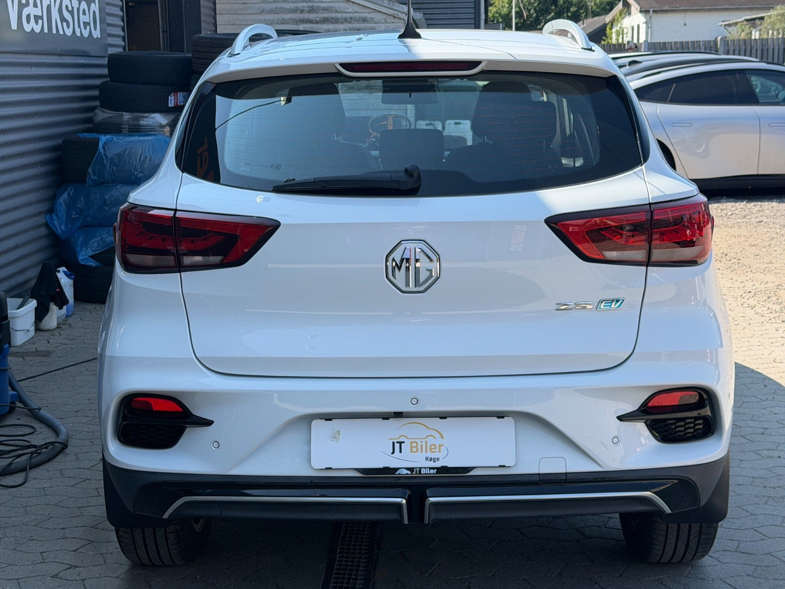 Hvid MG ZS fra 2022