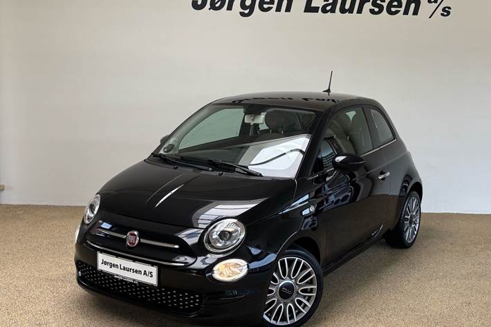 Sort Fiat 500 fra 2018