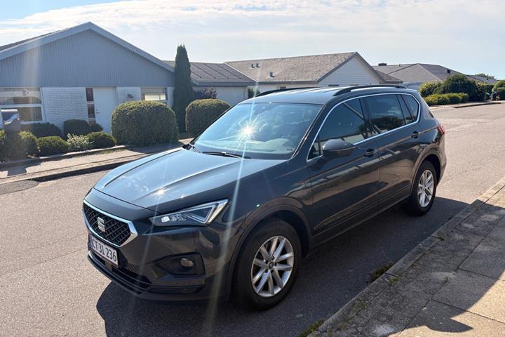 Sort Seat Tarraco fra 2019 set udefra