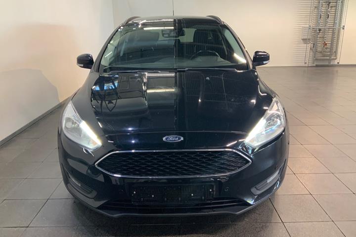 Sort Ford Focus fra 2016