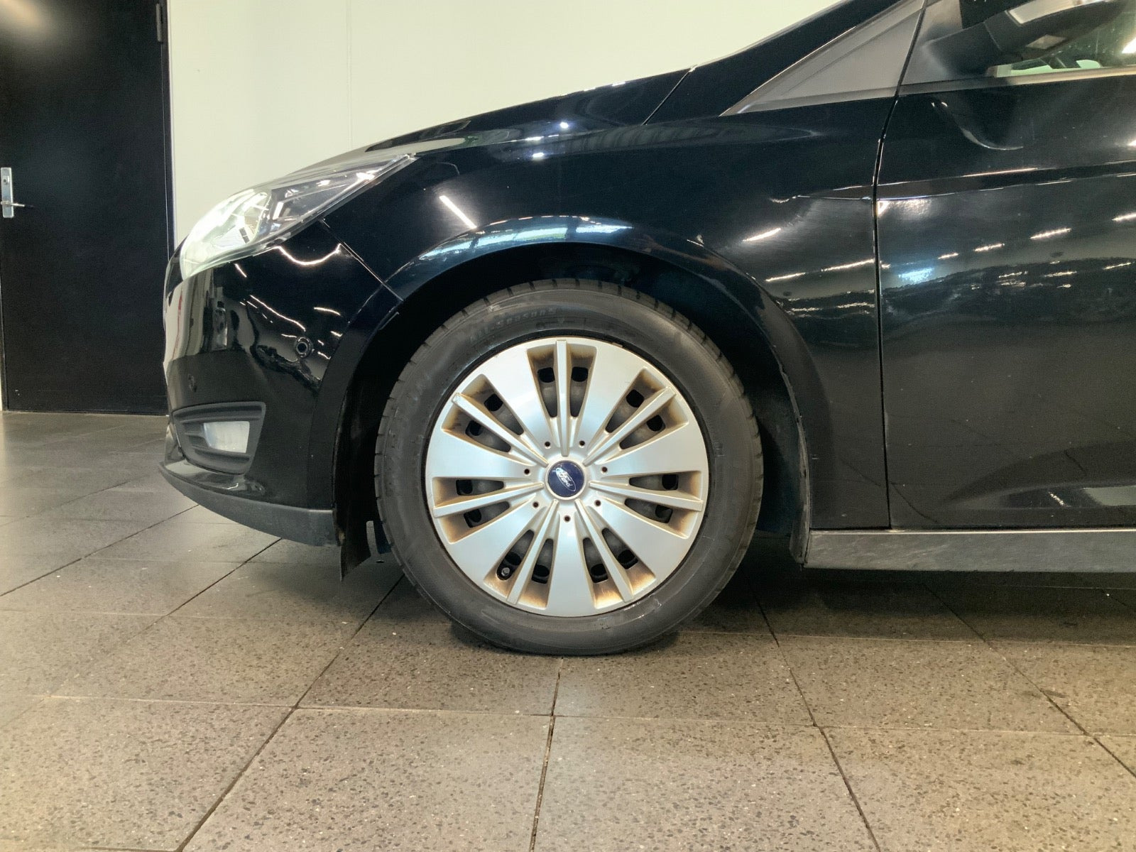 Sort Ford Focus fra 2016