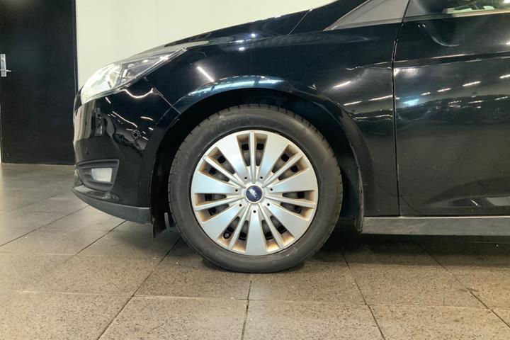 Sort Ford Focus fra 2016