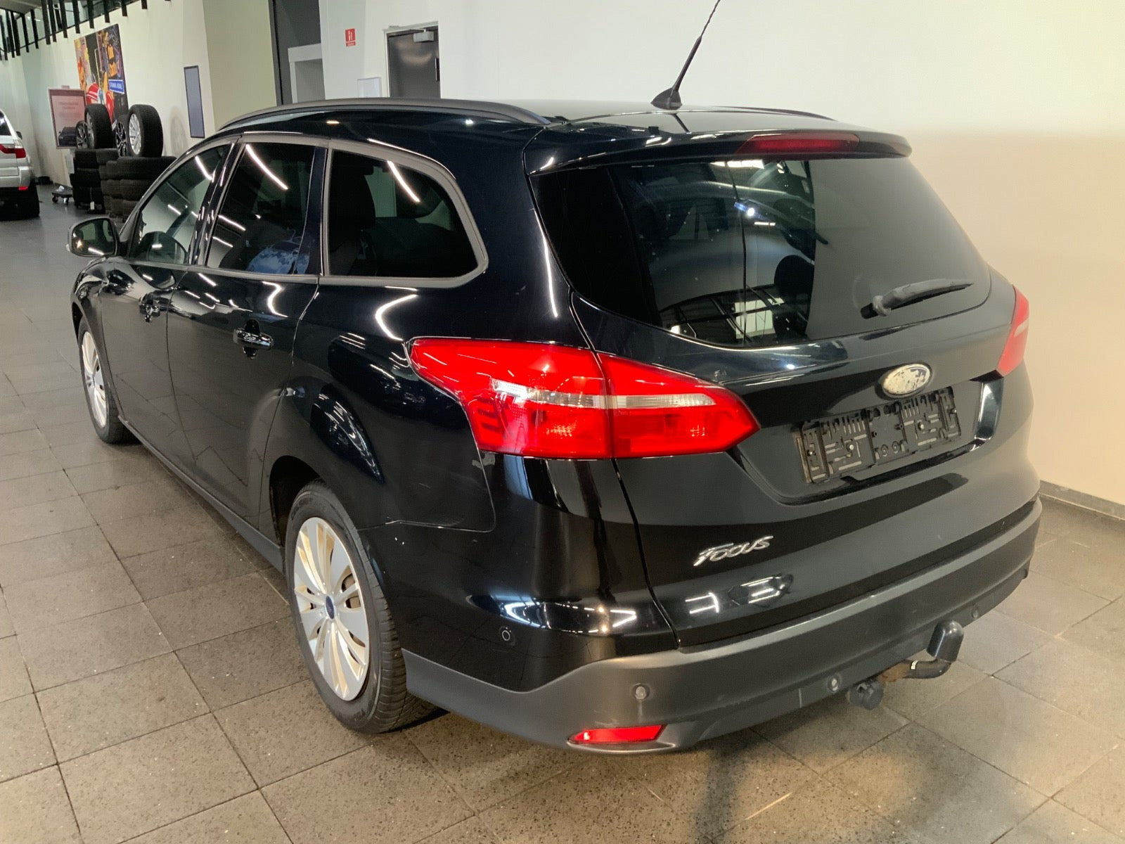 Sort Ford Focus fra 2016