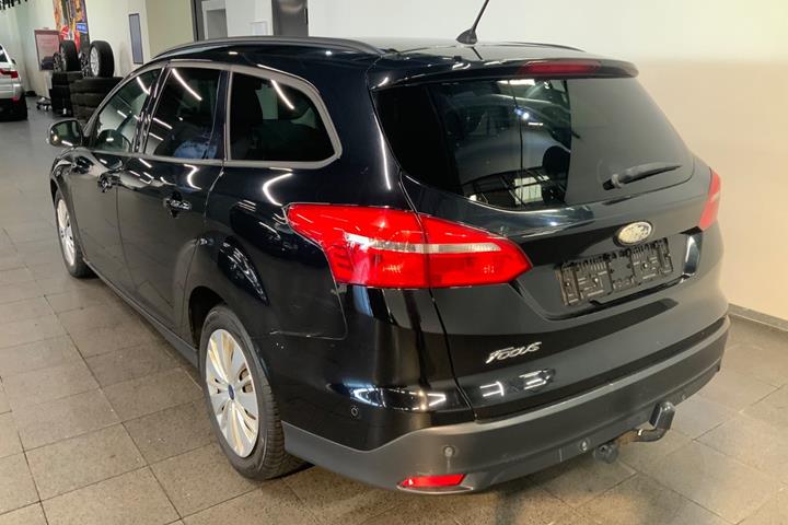 Sort Ford Focus fra 2016