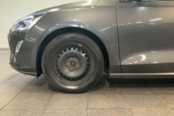 Grå Ford Focus fra 2019