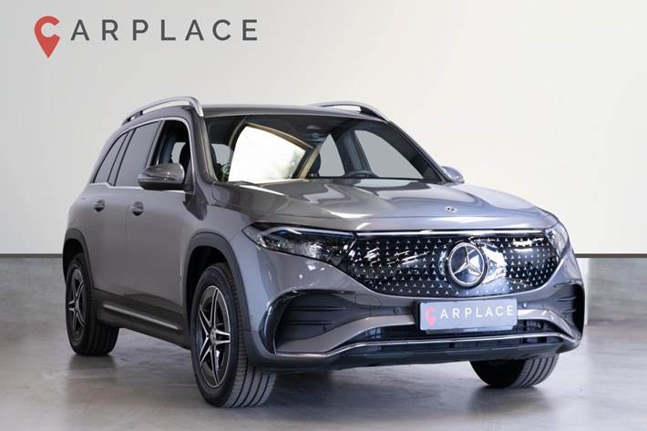 Grå Mercedes EQB250+ fra 2024