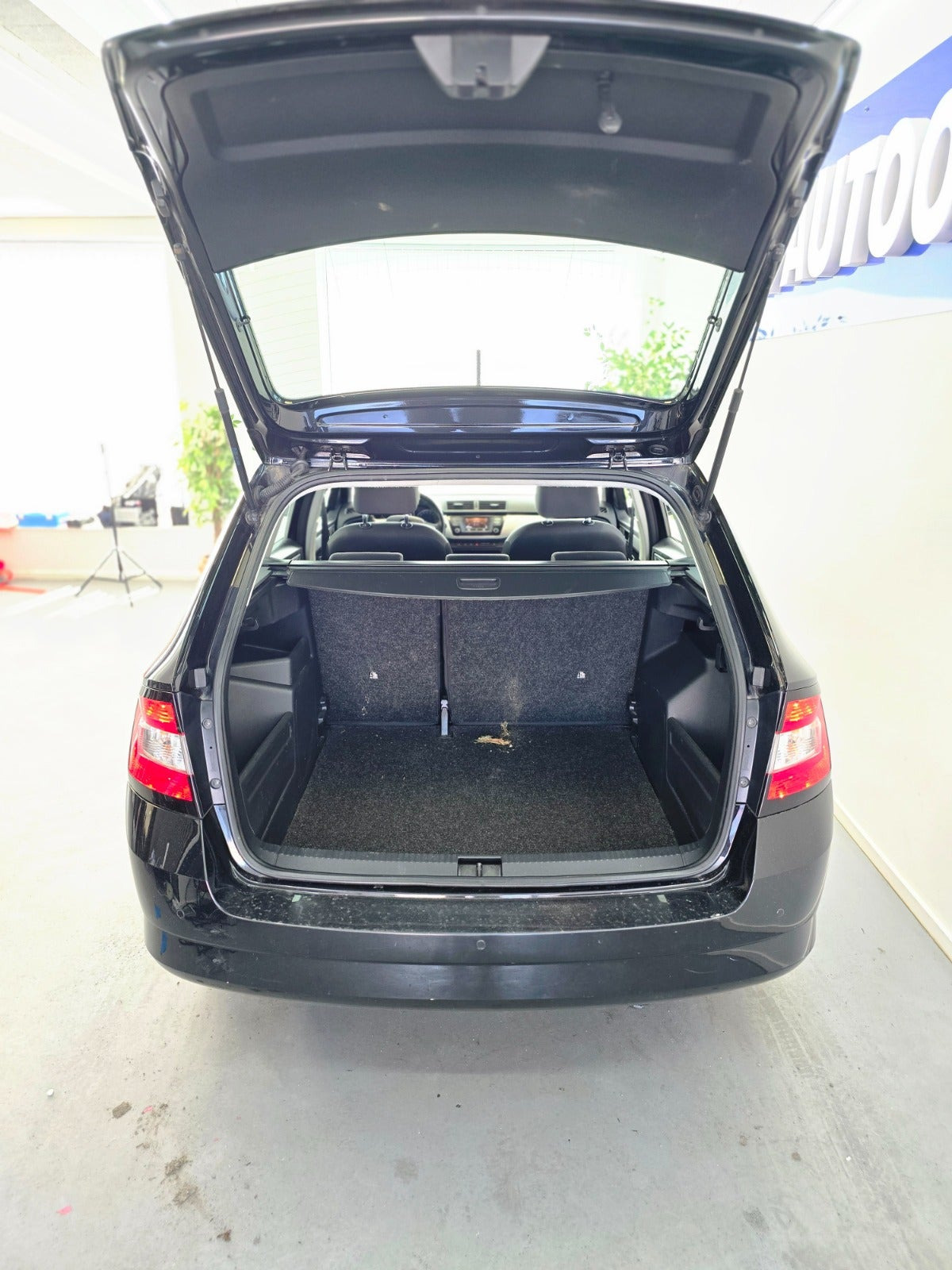 Sort Skoda Fabia fra 2018