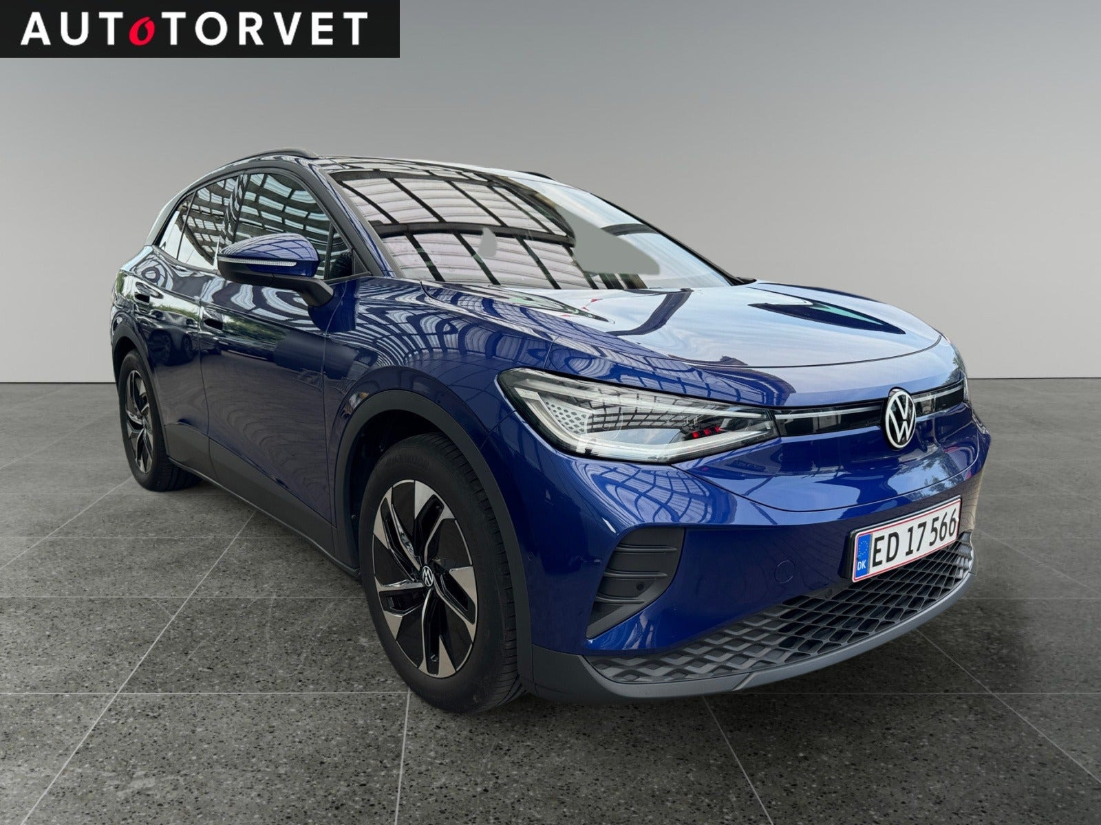 Blå VW ID.4 fra 2024